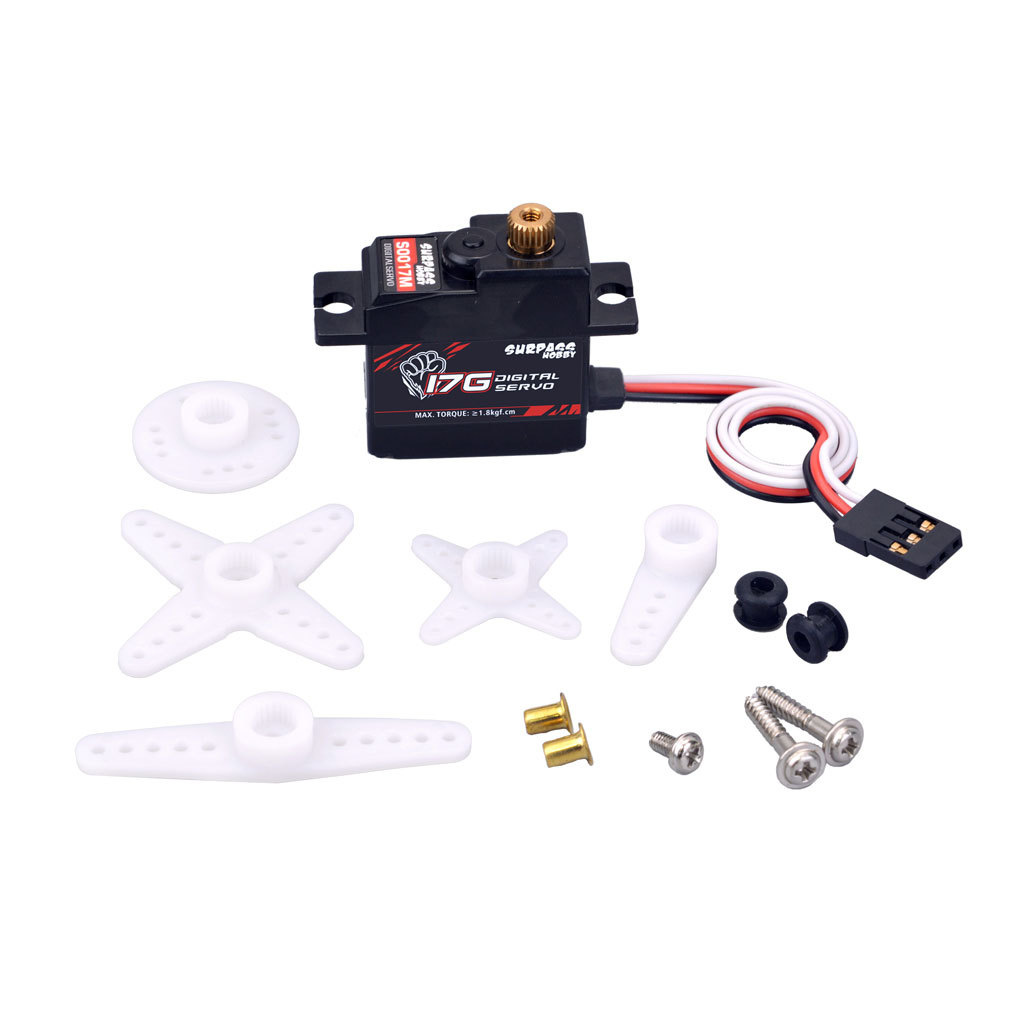 Rc Hobby Boat - Surpass Hobby S0025M, engrenage métallique, Servo