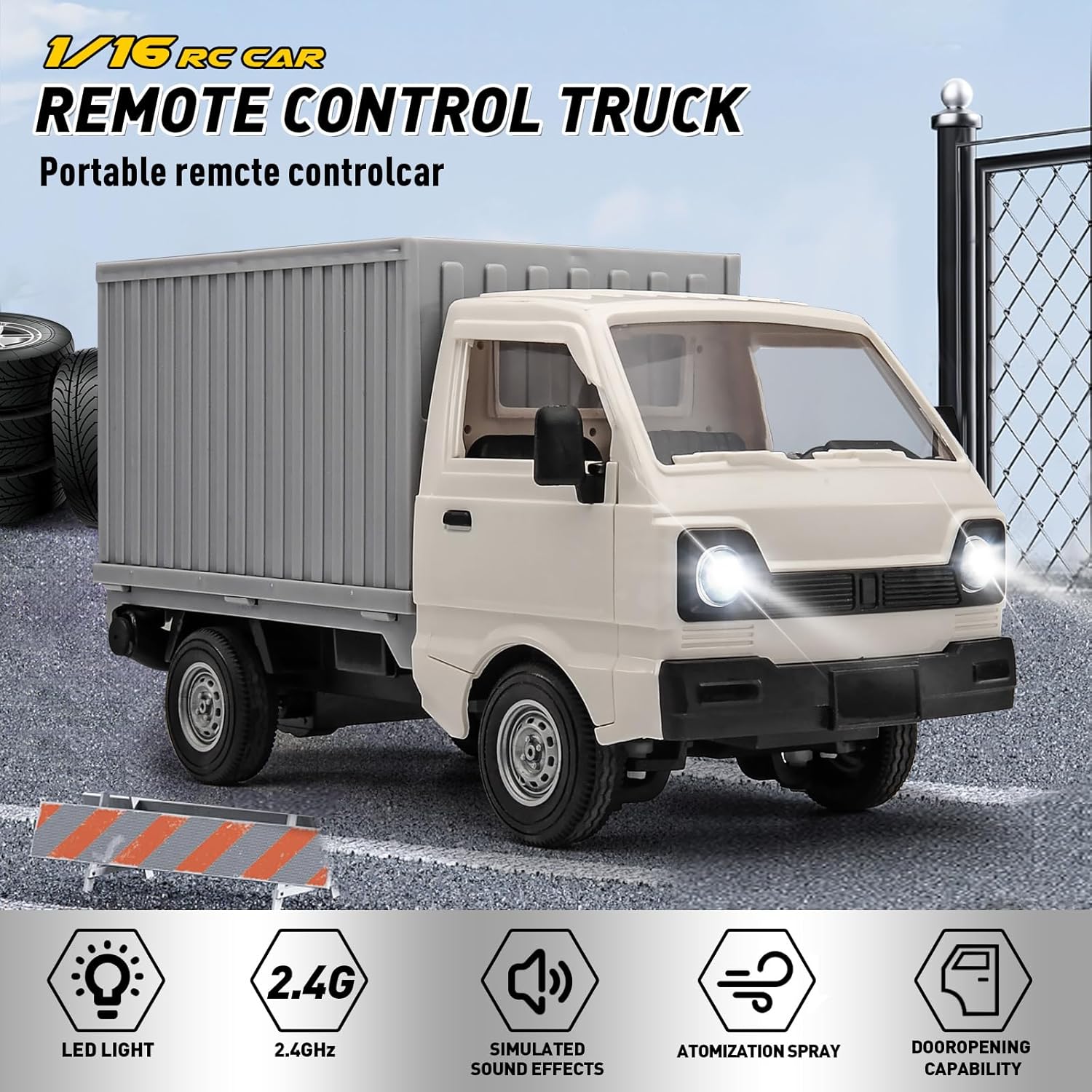 Rc Hobby France - Camion RC KF21 1:16 2.4GHZ, voiture
