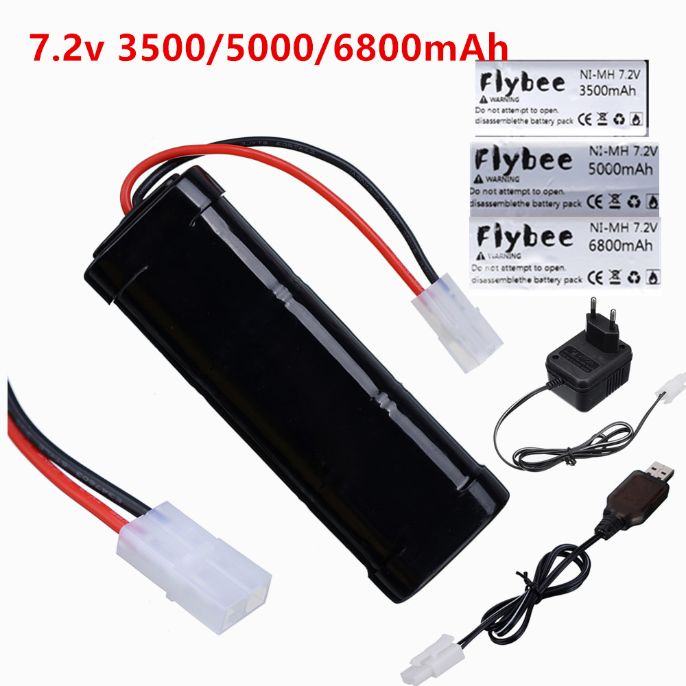Rc Hobby Boat - Nouvelle batterie 7.2V 5000/6800mAh NiMH pour