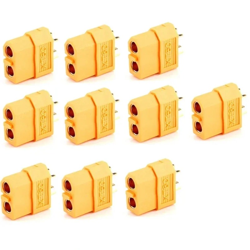 Rc Hobby Boat - Connecteurs XT60 mâle-femelle, 10 paires, pour