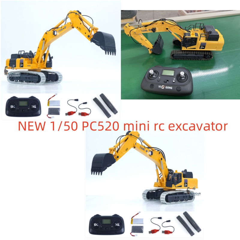 Rc Hobby Toucan - Mini pelle RC 1/50 PC520, excavatrice