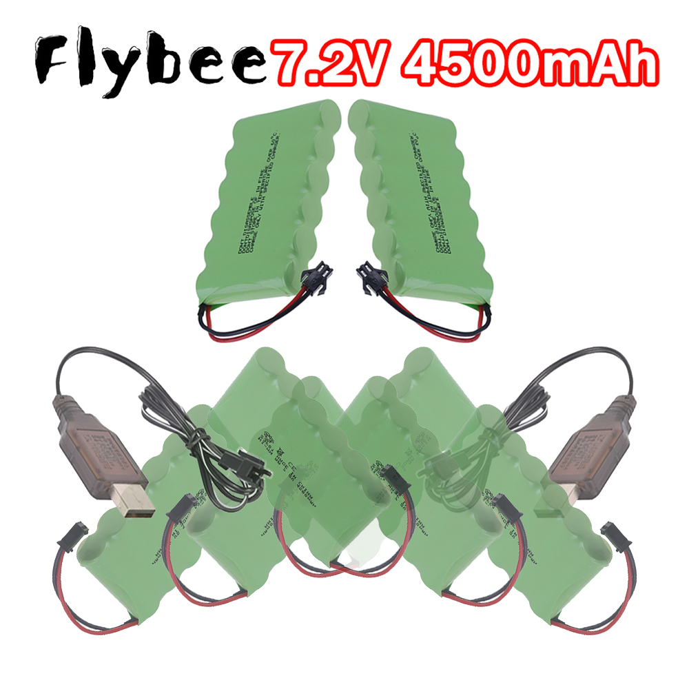 Rc Hobby Truck - Nouvelle batterie rechargeable NiMH 7.2V 4500mAh