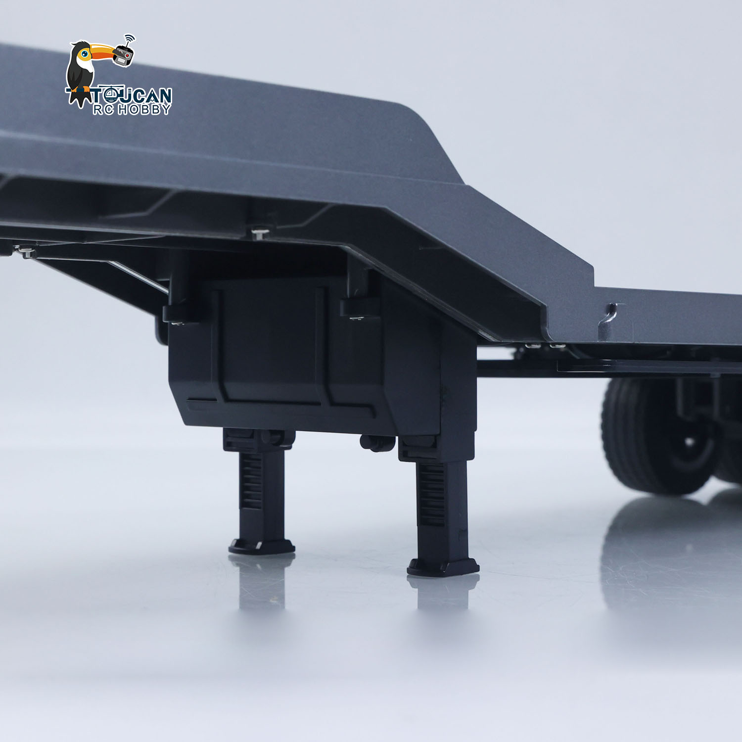Rc Hobby Toucan - Remorque plateau semi-remorque en plastique 73,5