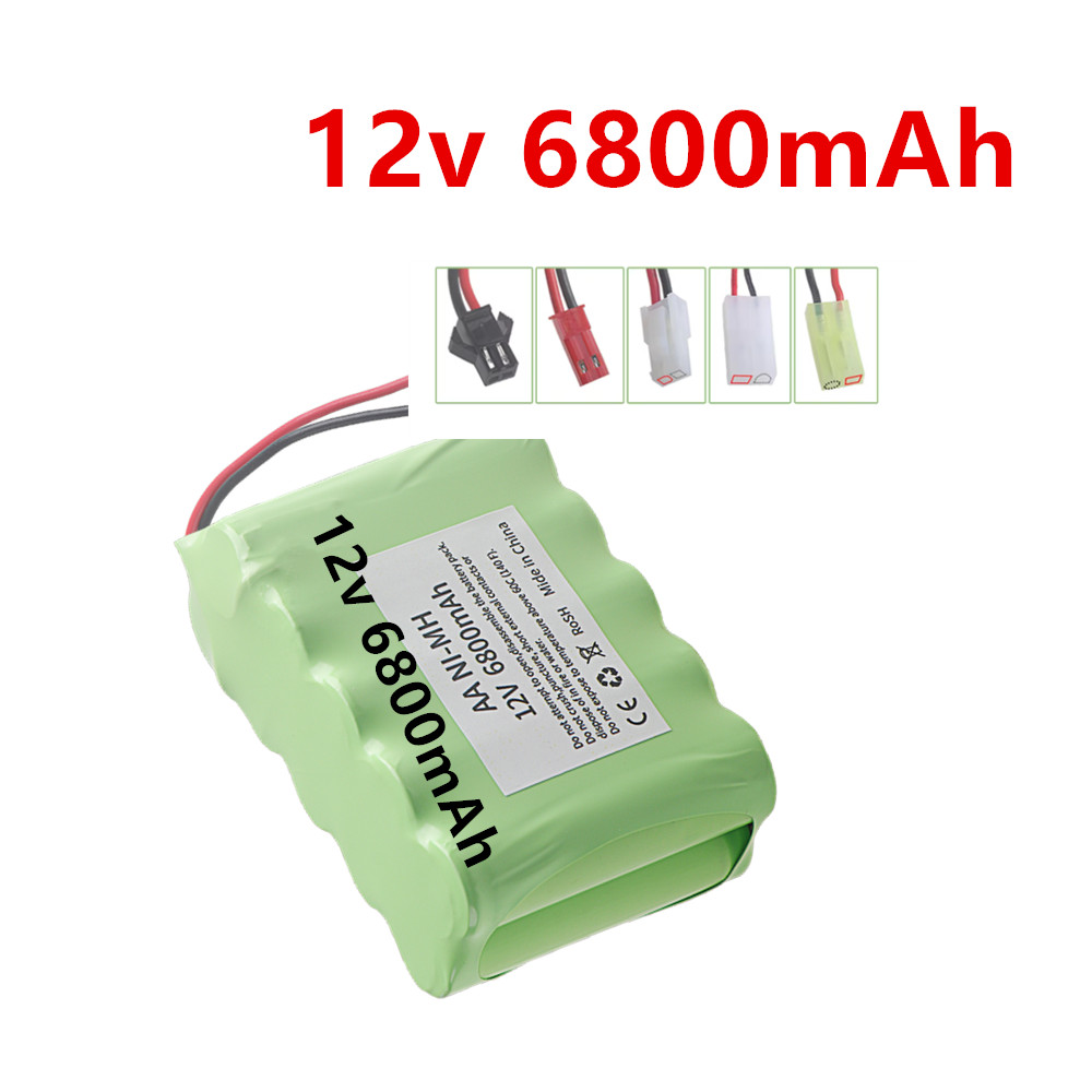 Rc Hobby Boat - Batterie rechargeable NI-MH 12v 6800mAh avec