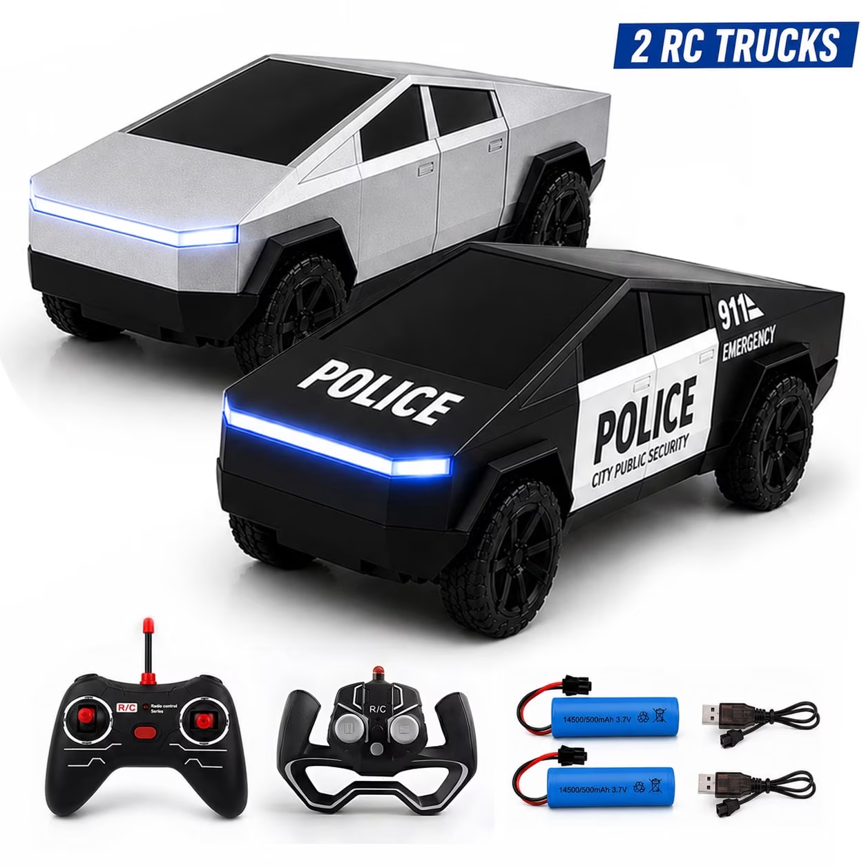 Rc Hobby France - Lot de 2 Jouets Cyber Truck