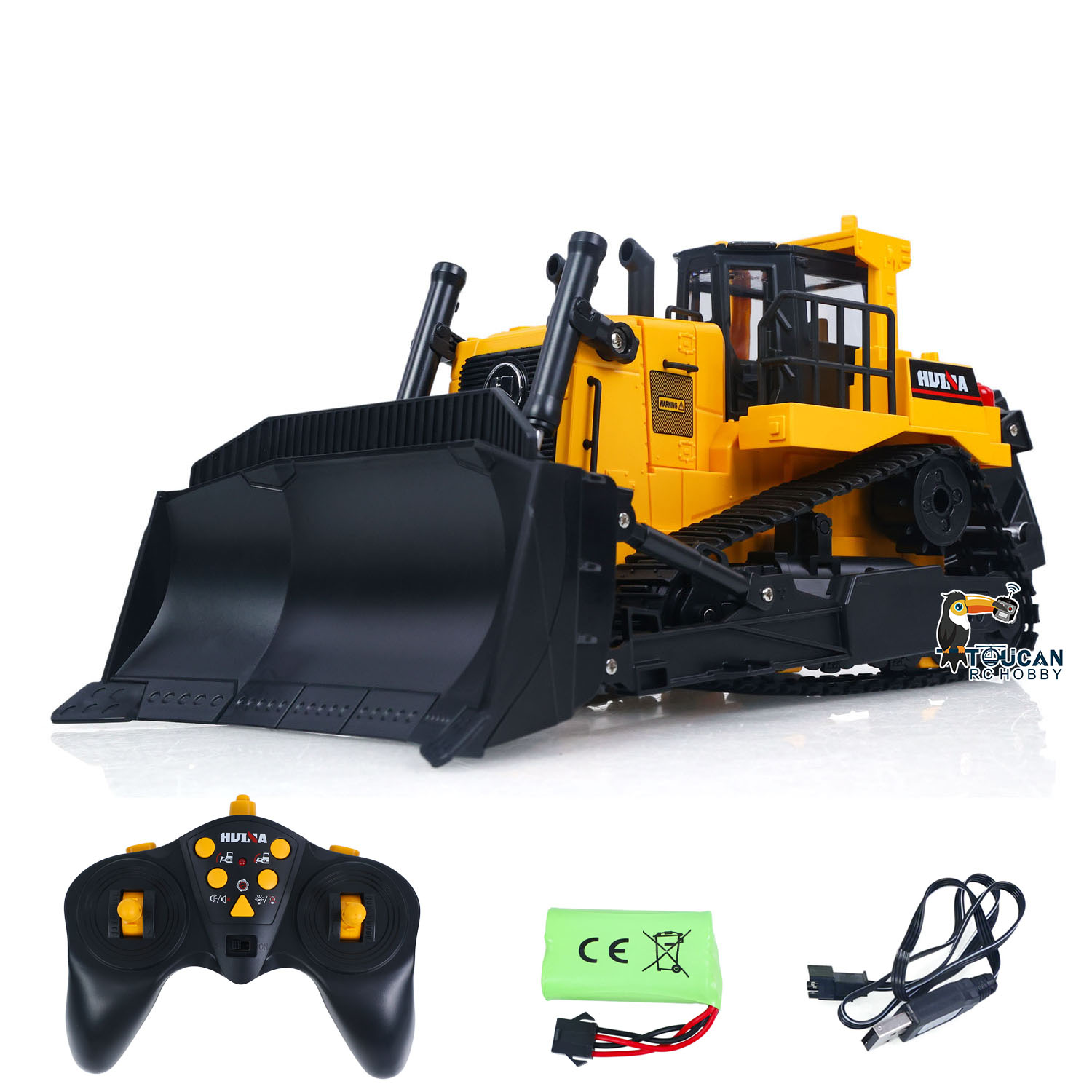 Bulldozer RC électrique HUINA  - Rc Hobby Toucan avis et prix