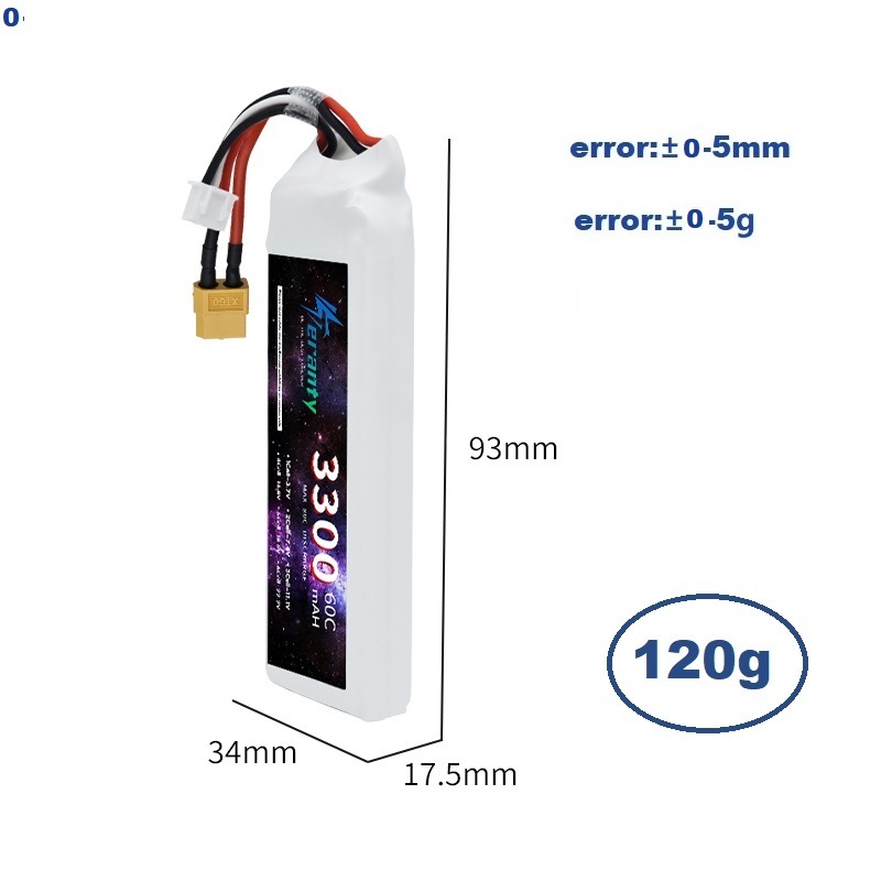 Batterie LiPo 2s 7.4V 3300mAh  - Rc Hobby Boat avis et prix