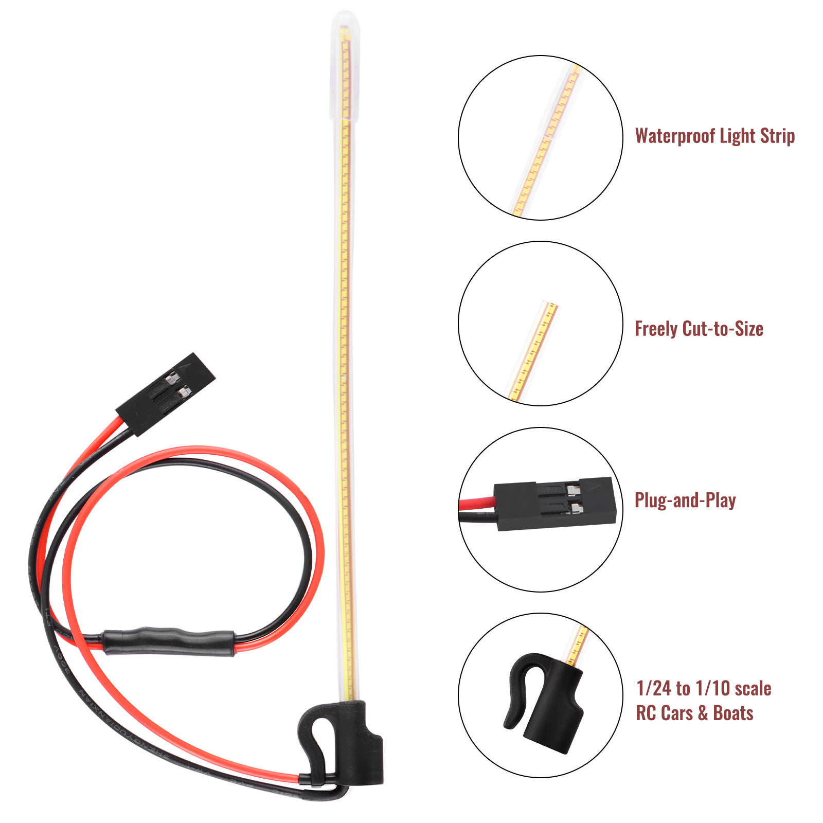 ModRax 2PCS LED RC Antenna Lig - Rc Hobby France avis et prix