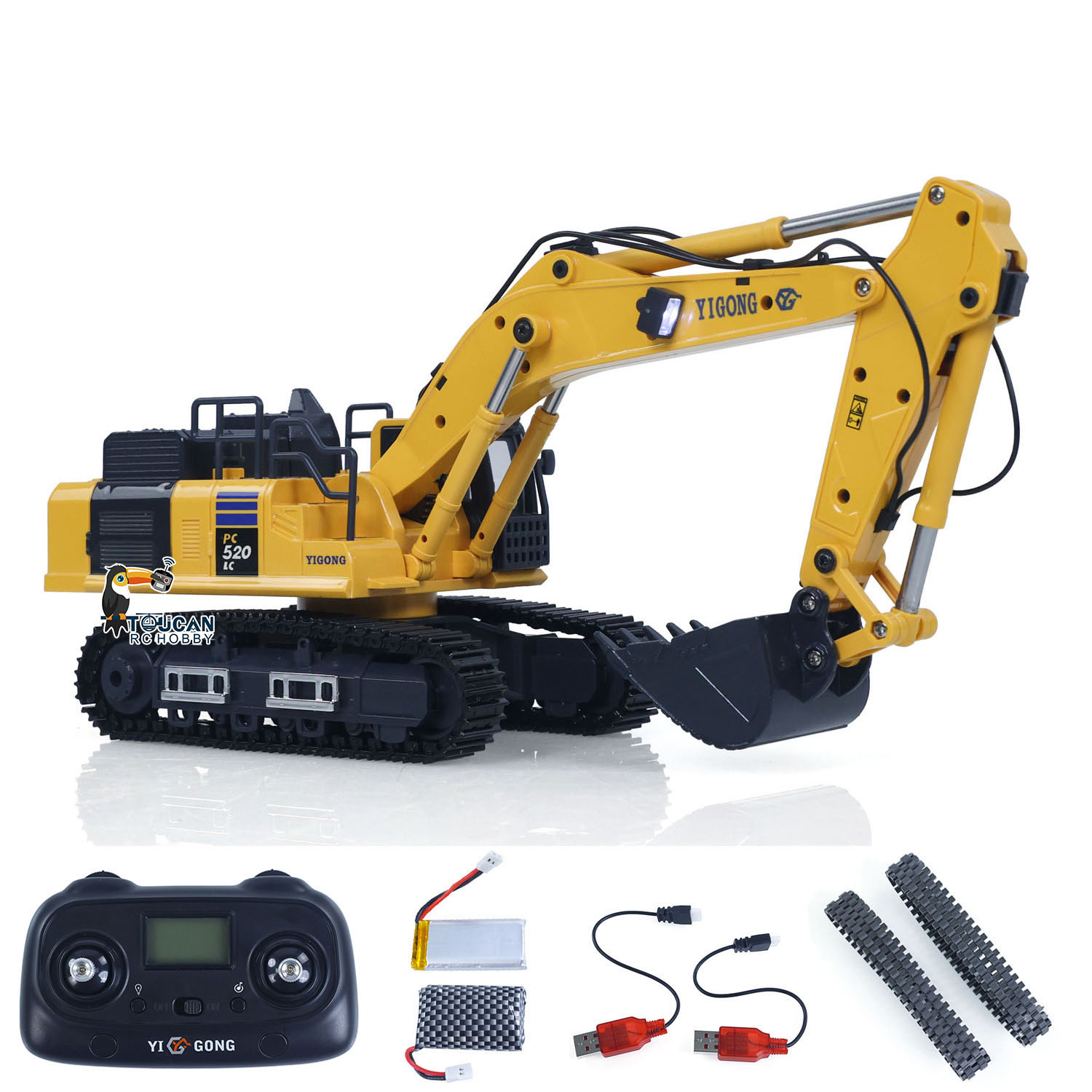 Mini pelle RC 1/50 PC520, exca - Rc Hobby Toucan avis et prix