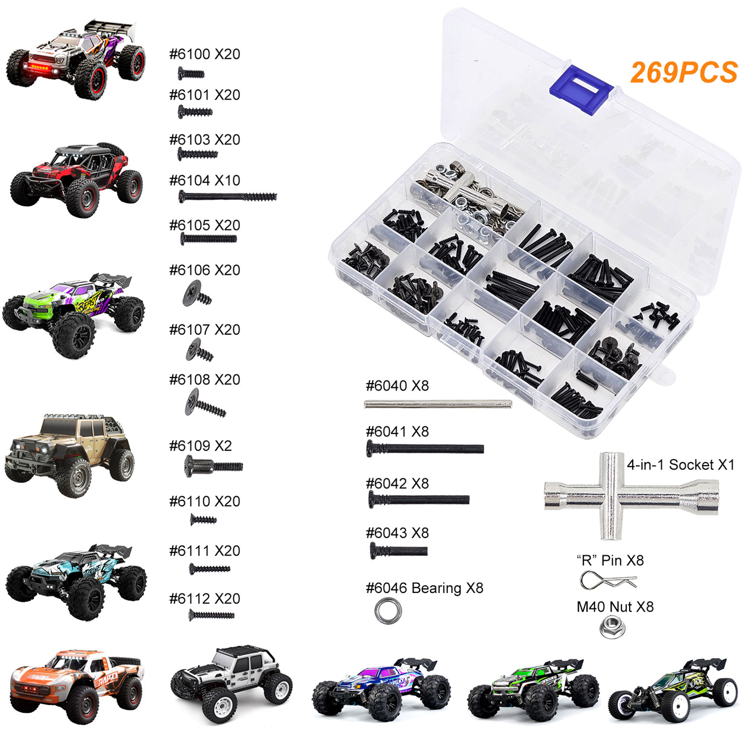 SCY – Kit d'outils pour voitur - Rc Hobby Nut avis et prix