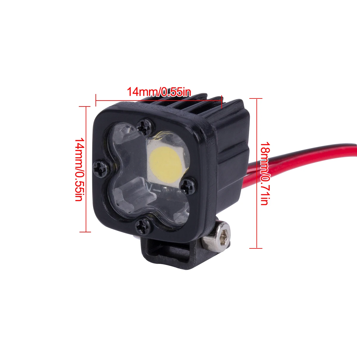 Projecteur de phare LED carré  - Rc Hobby France avis et prix