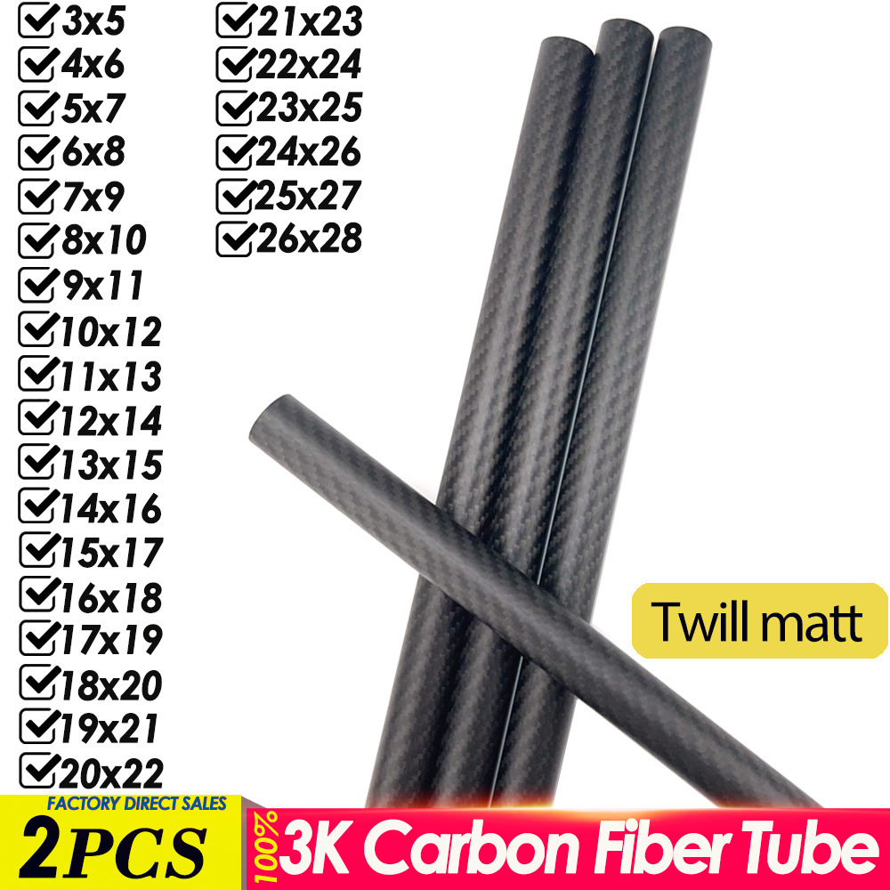 Tube en Fiber de carbone Pure  - Rc Hobby Youtube avis et prix